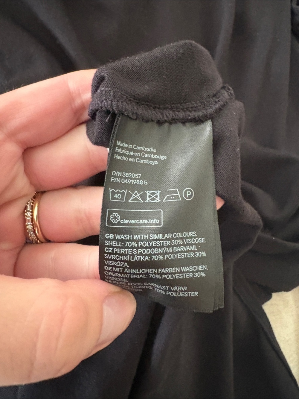 H&M Divided Midi Sleeveless Black Dress Women’s 12 Casual Beach everyday Dress - Picture 5 of 5